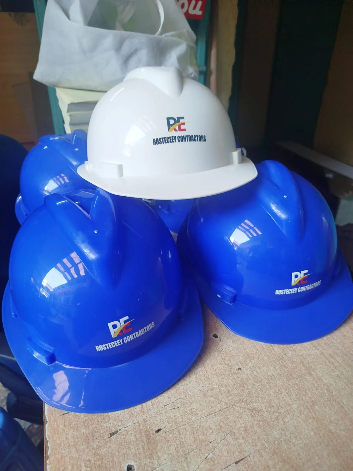 Custom Branded Construction Helmets & Hard Hats in Nairobi, Kenya