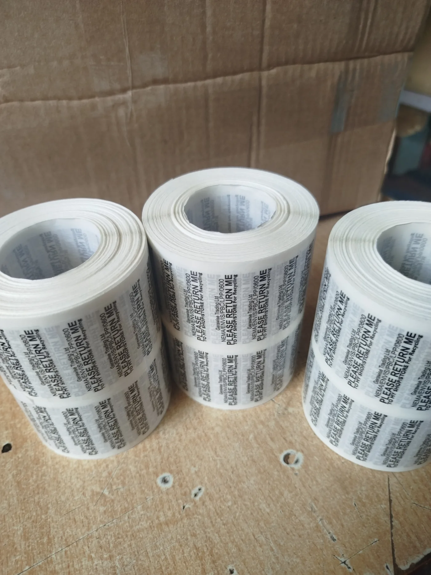 Clear Transparent Label Printing