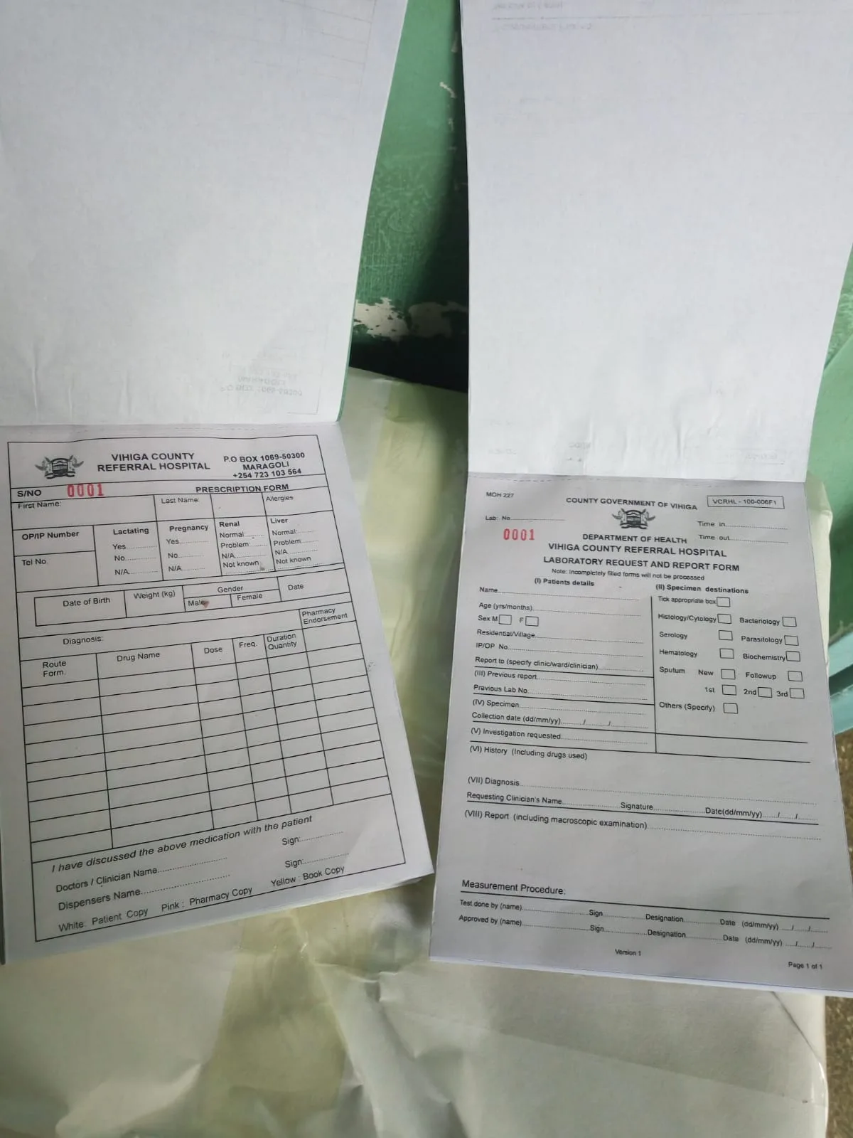Professional Custom Medical Stationery: Prescription Books & Laboratory Request Forms — view 2
