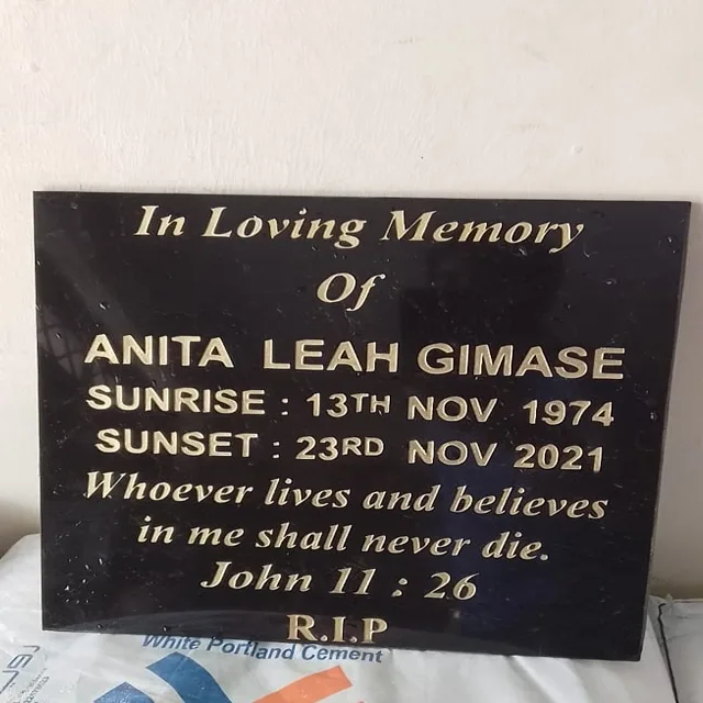 Engraved Plaques - Signage & Displays Nairobi