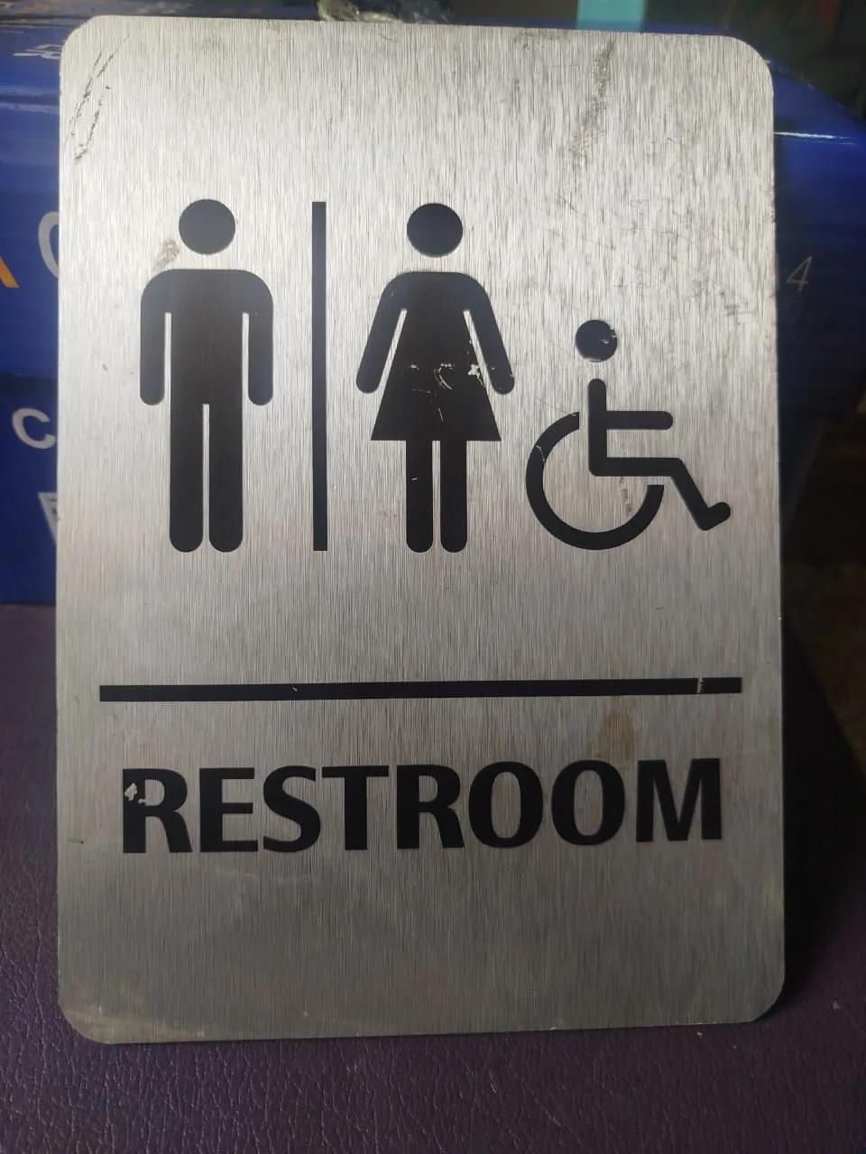Premium Washroom Sign Boards — view 3
