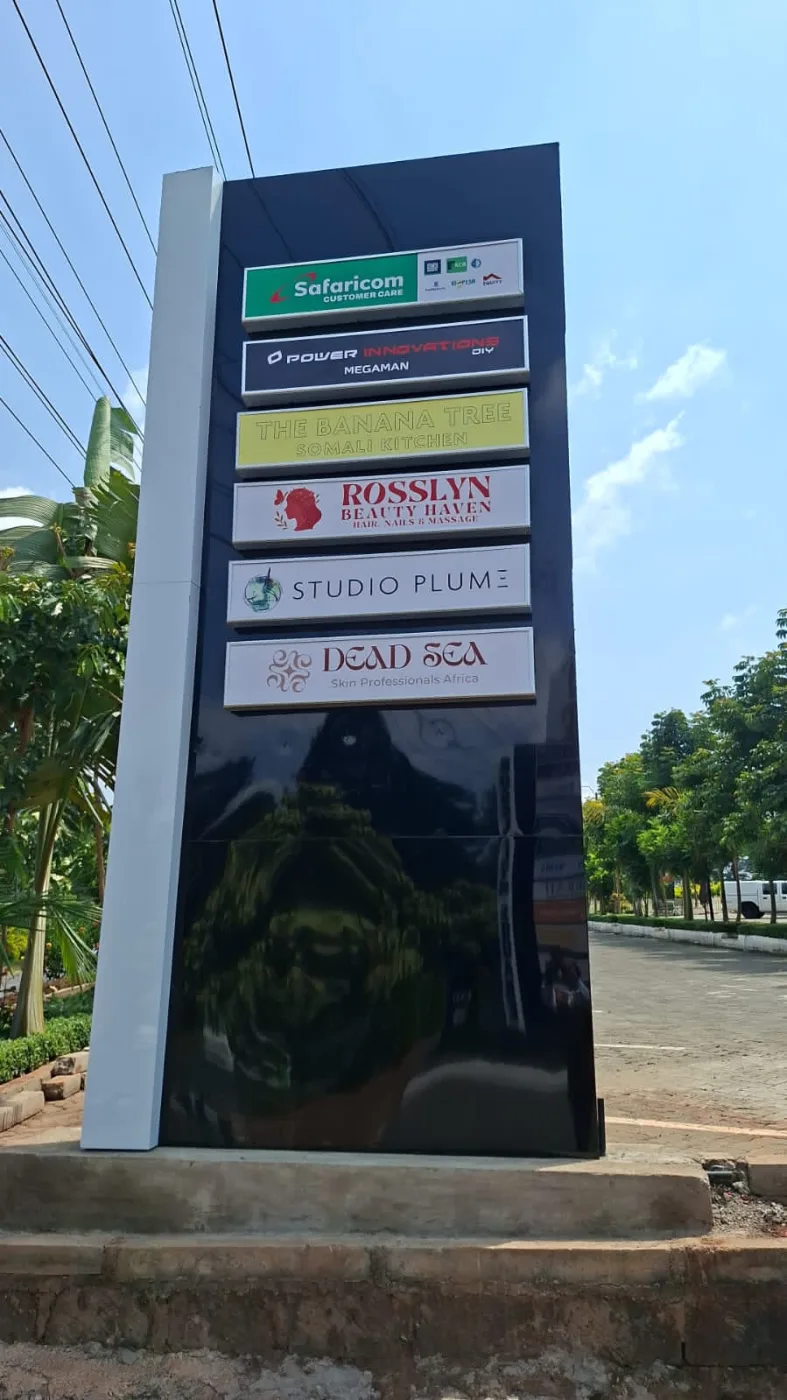 Pylon Signs - Signage & Displays Nairobi