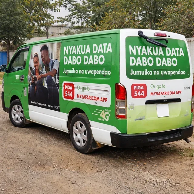 Vehicle Branding - Signage & Displays Nairobi