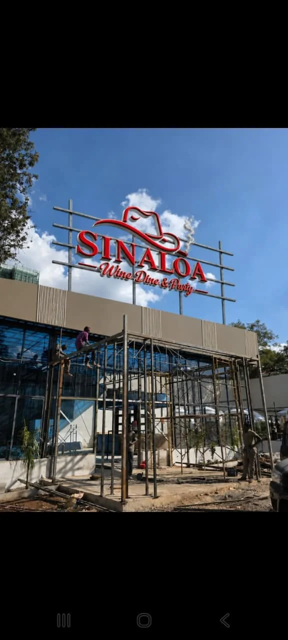3D & 2D signage installation